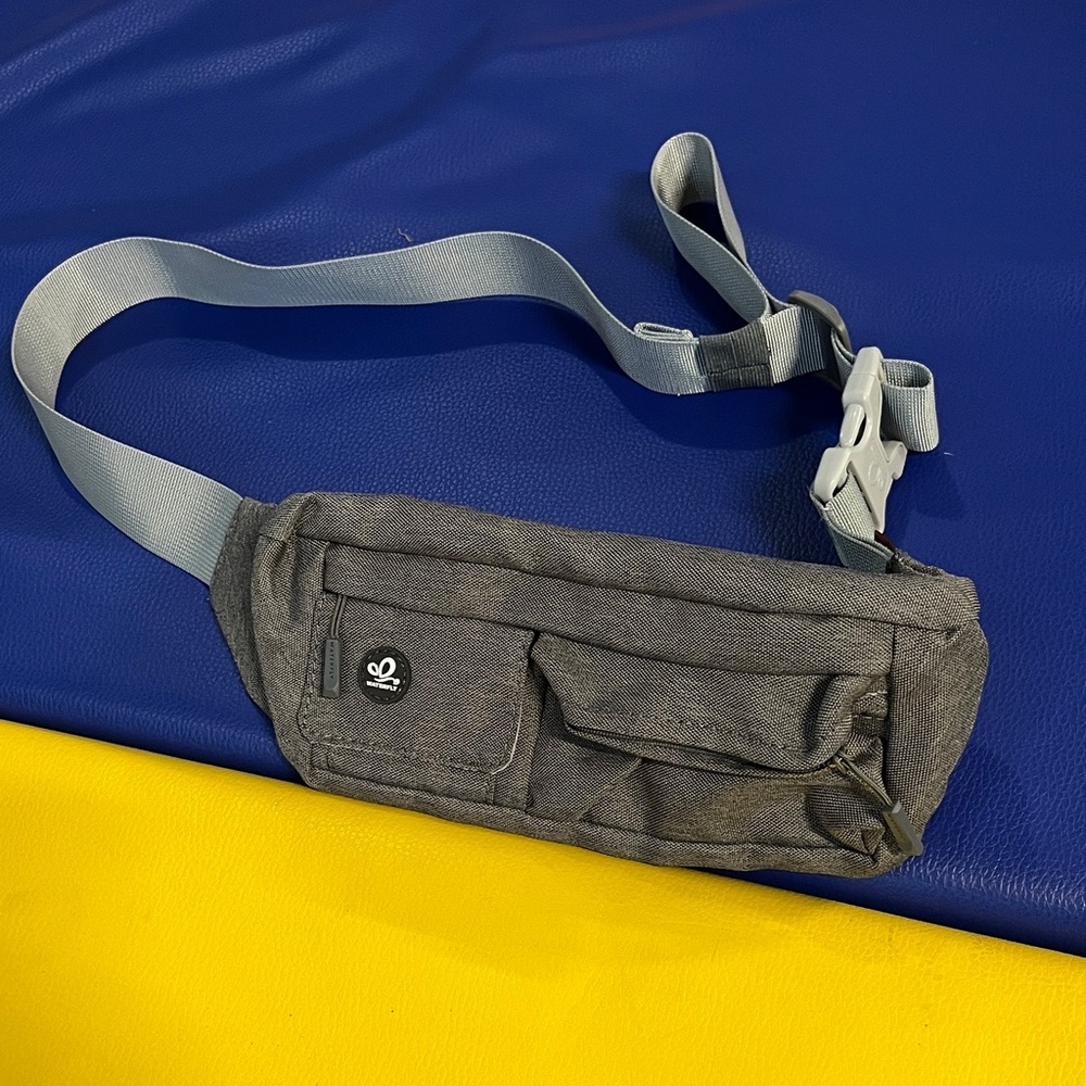Grey Waterfly pack hip pack Fanny pack small